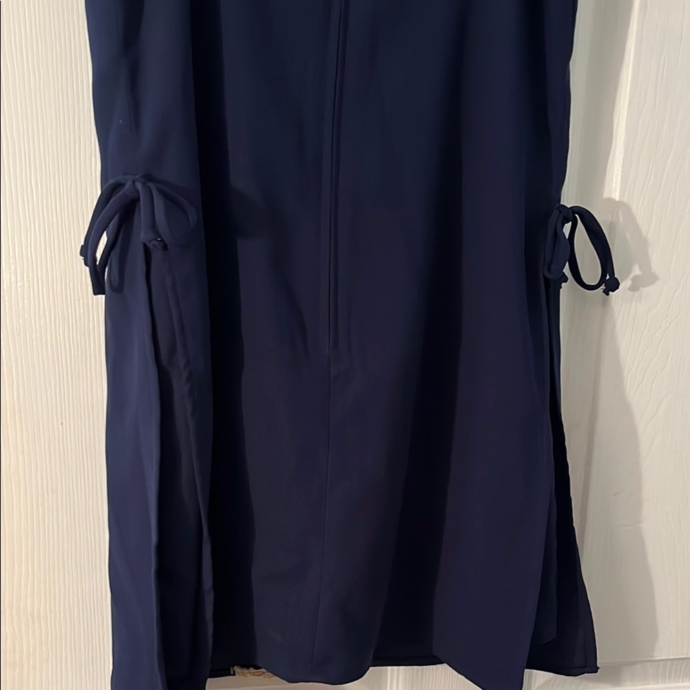 Lilly Pulitzer Navy Blue Romper with Gold Embroidery size 0 - Picture 7 of 7